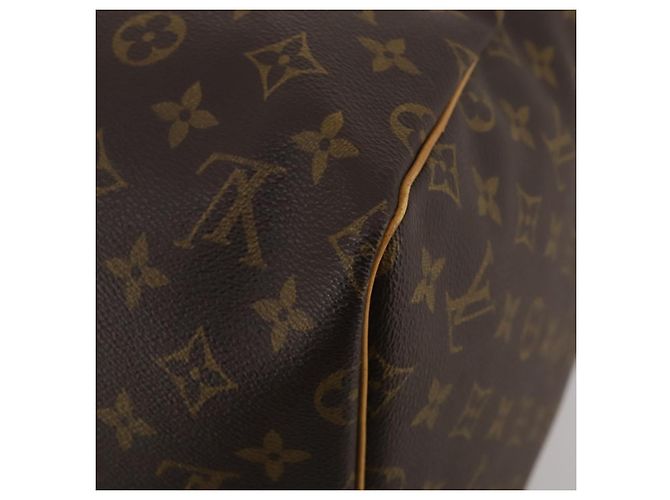 LOUIS VUITTON Monogram Keepall 55 Boston Bag M41424 LV Auth 198952A Monogramma - vista 16