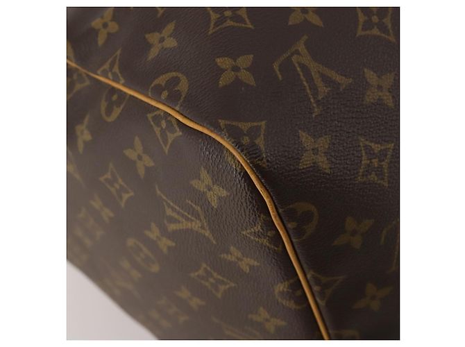 LOUIS VUITTON Monogram Keepall 55 Boston Bag M41424 LV Auth 198952A Monogramma - vista 17