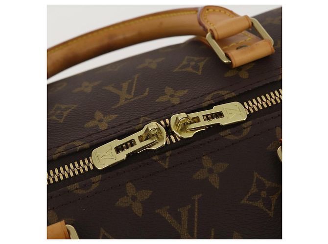 LOUIS VUITTON Monogram Keepall 55 Boston Bag M41424 LV Auth 198952A Monogramma - vista 19