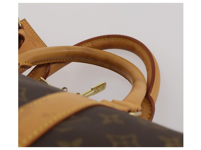 LOUIS VUITTON Monogram Keepall 55 Boston Bag M41424 LV Auth 198952A Monogramma - vista 8