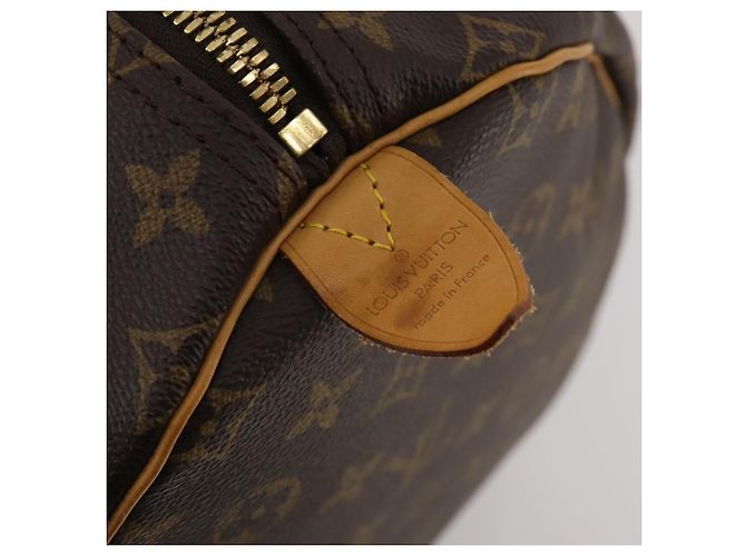 LOUIS VUITTON Monogram Keepall 55 Boston Bag M41424 LV Auth 198952A Monogramma - vista 9