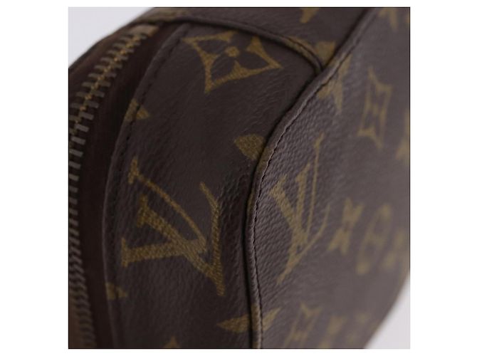 LOUIS VUITTON Monogram Pochette Monte Carlo Jewelry Box M47350 LV Auth 201397A Monogramme - vue 14