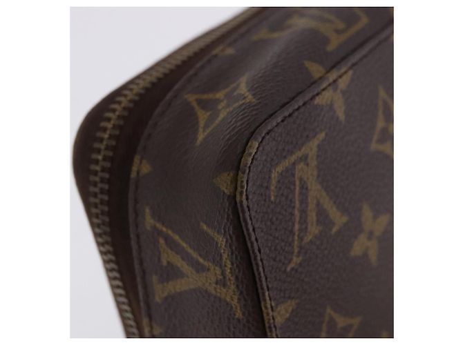 LOUIS VUITTON Monogram Pochette Monte Carlo Jewelry Box M47350 LV Auth 201397A Monogramme - vue 16