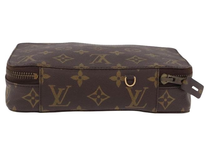 LOUIS VUITTON Monogram Pochette Monte Carlo Jewelry Box M47350 LV Auth 201397A Monogramme - vue 2