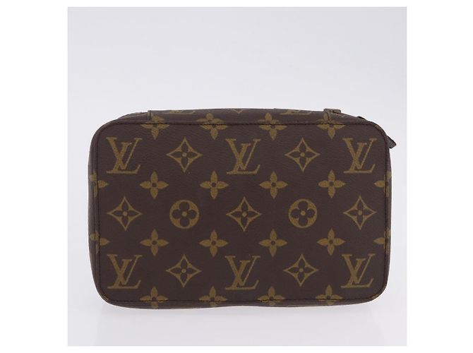 LOUIS VUITTON Monogram Pochette Monte Carlo Jewelry Box M47350 LV Auth 201397A Monogramme - vue 6