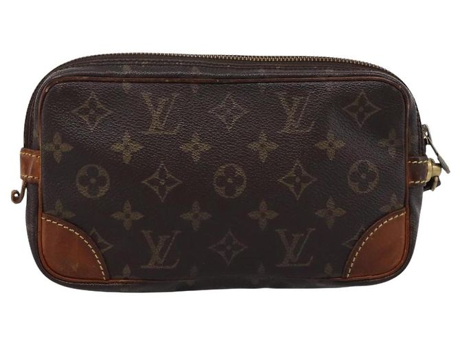LOUIS VUITTON Monogram Marly Dragonne PM Clutch Bag M51827 LV Auth 201122 Monogramma - vista 2