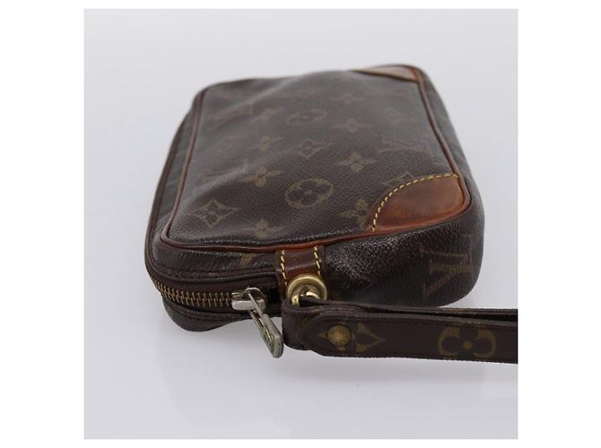 LOUIS VUITTON Monogram Marly Dragonne PM Clutch Bag M51827 LV Auth 201122 Monogramma - vista 3