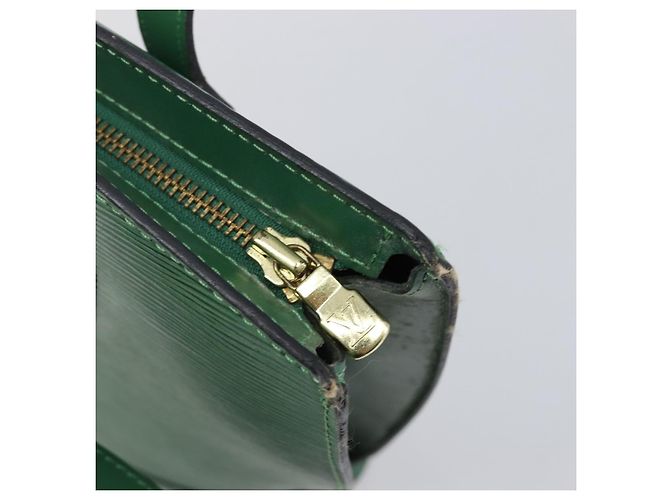 Borsa Shopping LOUIS VUITTON Epi Saint Jacques Green M52274 LV Auth BA15650 Verde - vista 10