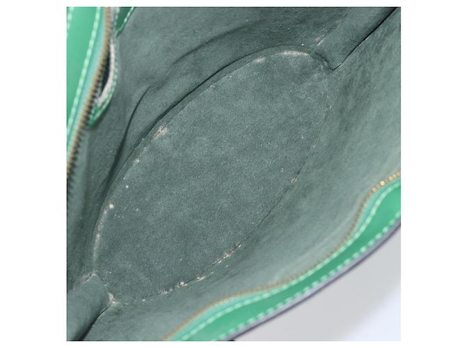 Borsa Shopping LOUIS VUITTON Epi Saint Jacques Green M52274 LV Auth BA15650 Verde - vista 11