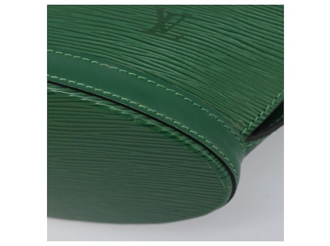 Borsa Shopping LOUIS VUITTON Epi Saint Jacques Green M52274 LV Auth BA15650 Verde - vista 14