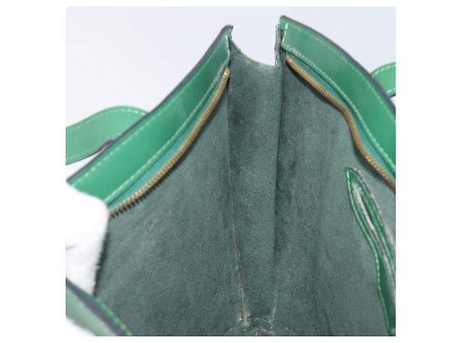 Borsa Shopping LOUIS VUITTON Epi Saint Jacques Green M52274 LV Auth BA15650 Verde - vista 20