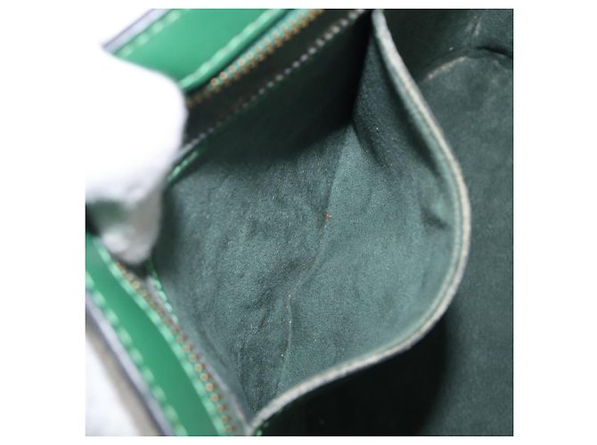 Borsa Shopping LOUIS VUITTON Epi Saint Jacques Green M52274 LV Auth BA15650 Verde - vista 21