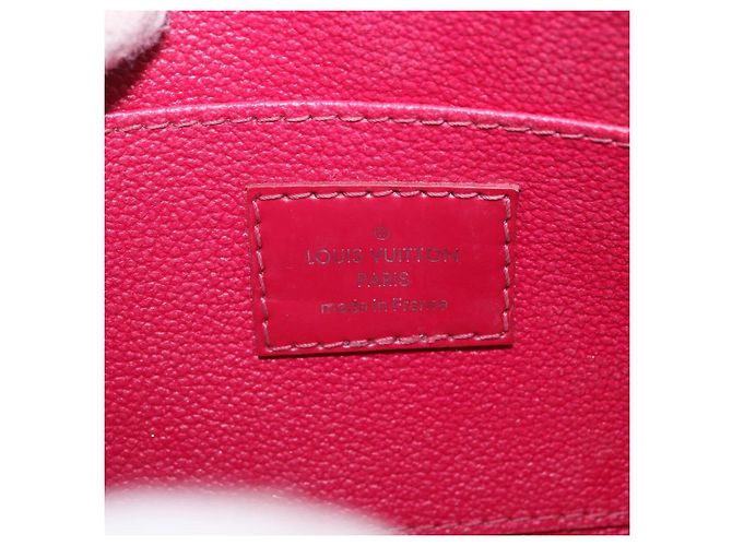 LOUIS VUITTON Epi Pochette Cosmetic PM Beauty Case Fuchsia M40641 Auth 203785 Fuschia - vista 10