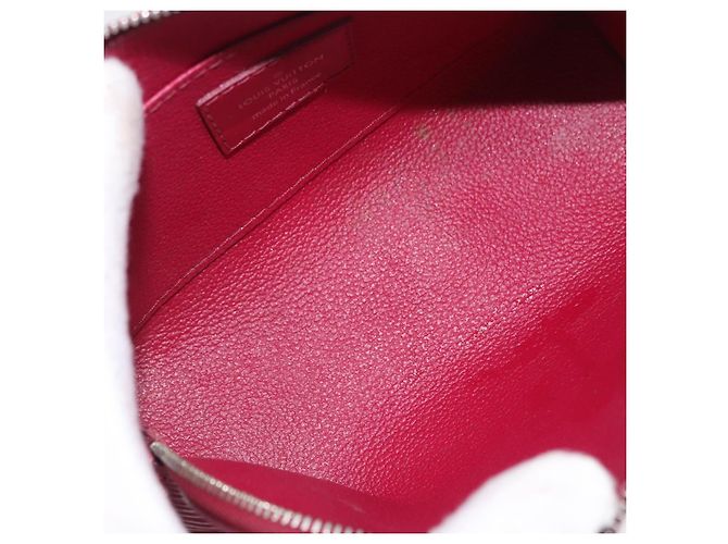 LOUIS VUITTON Epi Pochette Cosmetic PM Beauty Case Fuchsia M40641 Auth 203785 Fuschia - vista 11