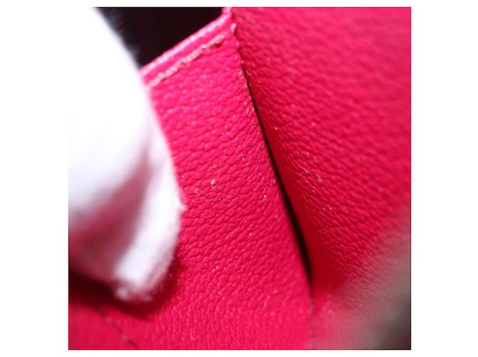 LOUIS VUITTON Epi Pochette Cosmetic PM Beauty Case Fuchsia M40641 Auth 203785 Fuschia - vista 12