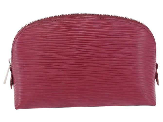LOUIS VUITTON Epi Pochette Cosmetic PM Beauty Case Fuchsia M40641 Auth 203785 Fuschia - vista 13