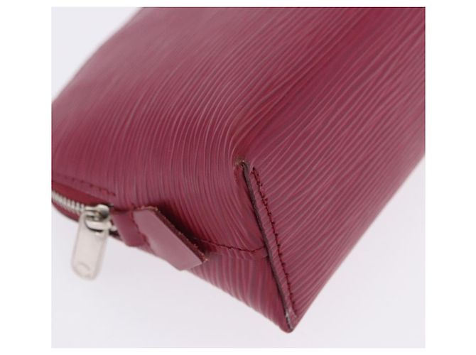 LOUIS VUITTON Epi Pochette Cosmetic PM Beauty Case Fuchsia M40641 Auth 203785 Fuschia - vista 15