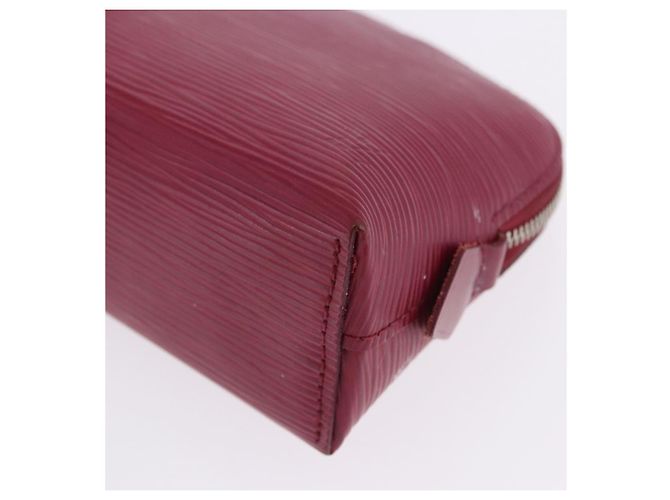 LOUIS VUITTON Epi Pochette Cosmetic PM Beauty Case Fuchsia M40641 Auth 203785 Fuschia - vista 16