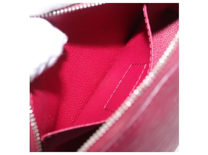 LOUIS VUITTON Epi Pochette Cosmetic PM Beauty Case Fuchsia M40641 Auth 203785 Fuschia - vista 19