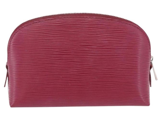LOUIS VUITTON Epi Pochette Cosmetic PM Beauty Case Fuchsia M40641 Auth 203785 Fuschia - vista 2