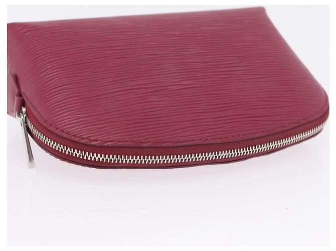 LOUIS VUITTON Epi Pochette Cosmetic PM Beauty Case Fuchsia M40641 Auth 203785 Fuschia - vista 7