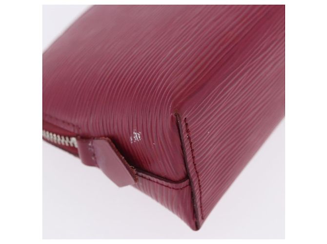 LOUIS VUITTON Epi Pochette Cosmetic PM Beauty Case Fuchsia M40641 Auth 203785 Fuschia - vista 8