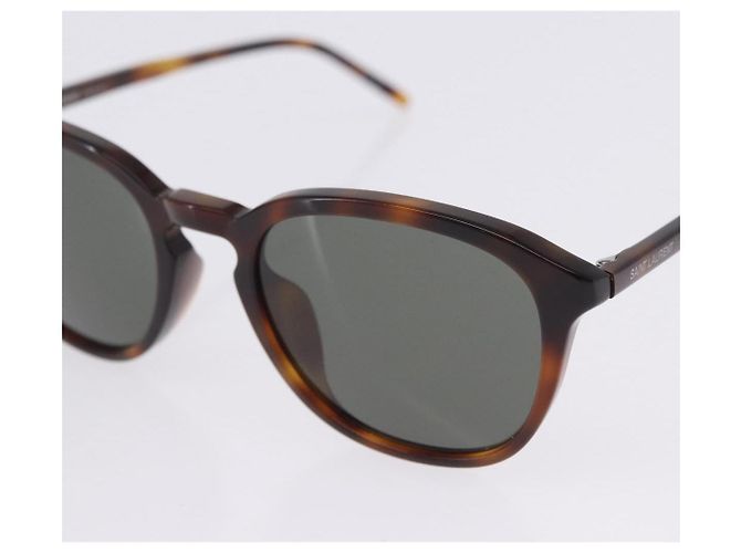 Autre Marque Gafas de sol SAINT LAURENT Plástico Set de 2 Marrón Negro Auth BA15438 Castaño - vista 13