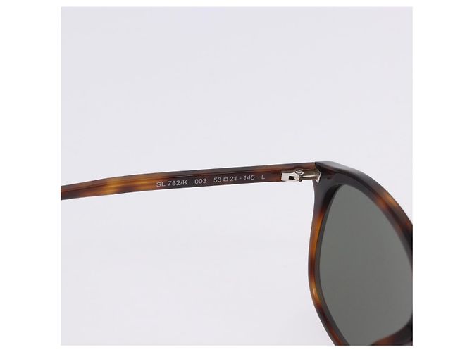 Autre Marque Gafas de sol SAINT LAURENT Plástico Set de 2 Marrón Negro Auth BA15438 Castaño - vista 16