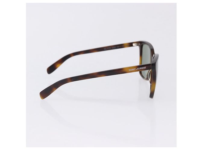Autre Marque Gafas de sol SAINT LAURENT Plástico Set de 2 Marrón Negro Auth BA15438 Castaño - vista 6