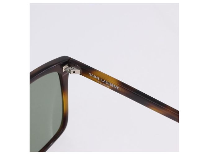 Autre Marque Gafas de sol SAINT LAURENT Plástico Set de 2 Marrón Negro Auth BA15438 Castaño - vista 8