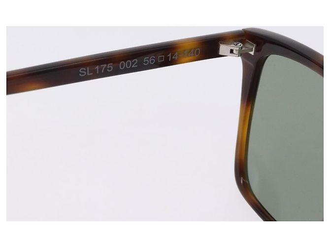 Autre Marque Gafas de sol SAINT LAURENT Plástico Set de 2 Marrón Negro Auth BA15438 Castaño - vista 9