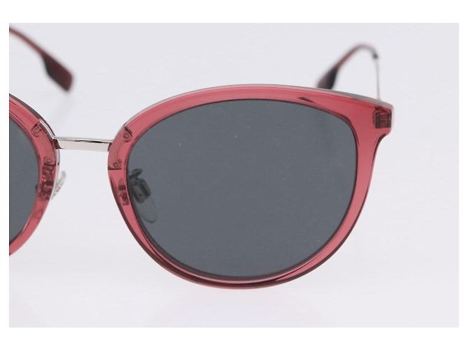 Occhiali da sole BURBERRY Plastica Set da 2 Rosso Argento Oro Auth BA15437 D'oro - vista 13