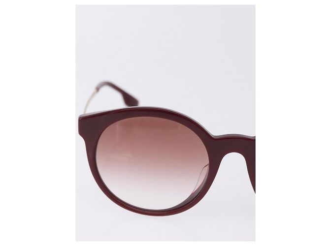 Occhiali da sole BURBERRY Plastica Set da 2 Rosso Argento Oro Auth BA15437 D'oro - vista 4