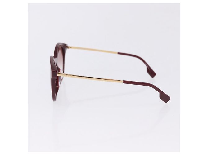 Occhiali da sole BURBERRY Plastica Set da 2 Rosso Argento Oro Auth BA15437 D'oro - vista 7