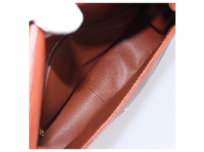 LOUIS VUITTON Epi Saint Cloud GM Shoulder Bag Brown M52193 LV Auth 202978 Marrone - vista 10