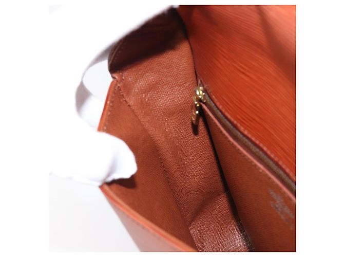 LOUIS VUITTON Epi Saint Cloud GM Shoulder Bag Brown M52193 LV Auth 202978 Marrone - vista 23