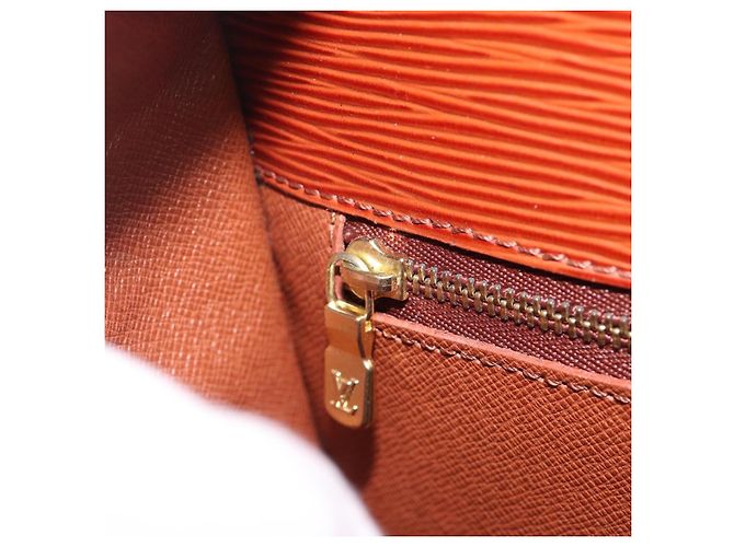 LOUIS VUITTON Epi Saint Cloud GM Shoulder Bag Brown M52193 LV Auth 202978 Marrone - vista 24