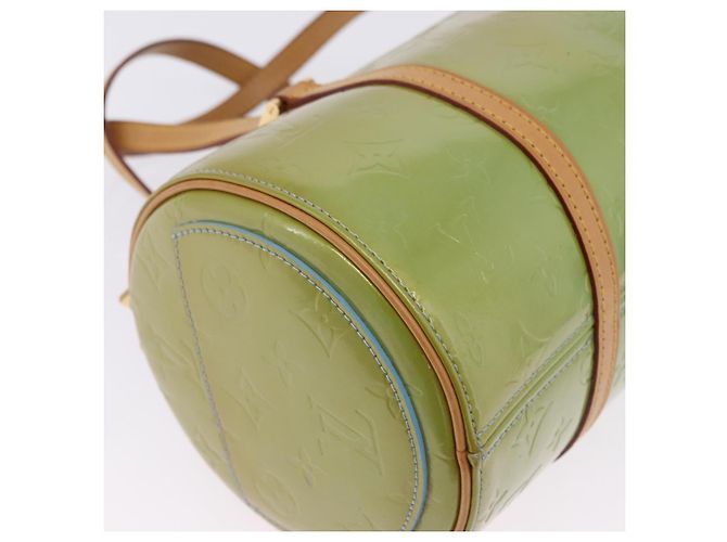 LOUIS VUITTON Monogram Vernis Bedford Hand Bag Baby Blue M91007 LV Auth 202943V Blu chiaro - vista 16