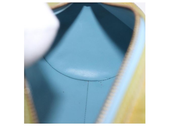 LOUIS VUITTON Monogram Vernis Bedford Hand Bag Baby Blue M91007 LV Auth 202943V Blu chiaro - vista 19