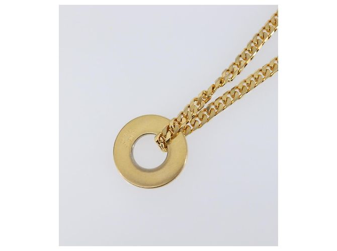 Céline Collana CELINE Metallo Oro Auth SW2846 - vista 10