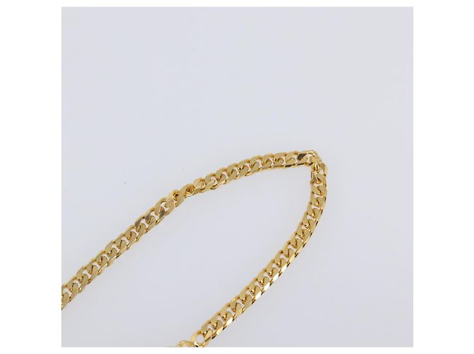 Céline Collana CELINE Metallo Oro Auth SW2846 - vista 14