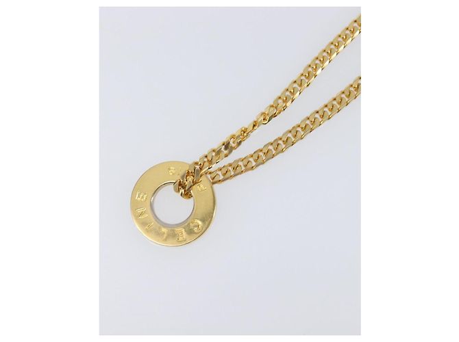 Céline Collana CELINE Metallo Oro Auth SW2846 - vista 3