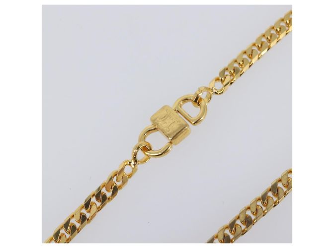 Céline Collana CELINE Metallo Oro Auth SW2846 - vista 8
