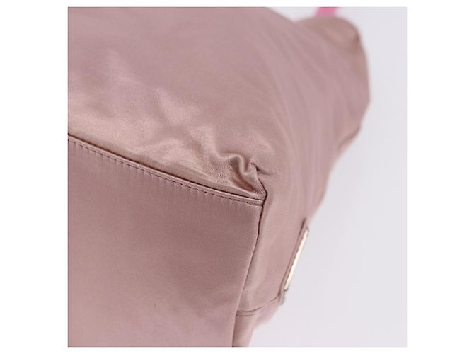PRADA Schultertasche Satin Pink Auth 201126A - Ansicht 16