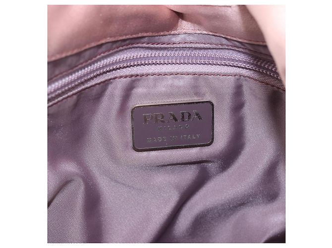 PRADA Schultertasche Satin Pink Auth 201126A - Ansicht 23
