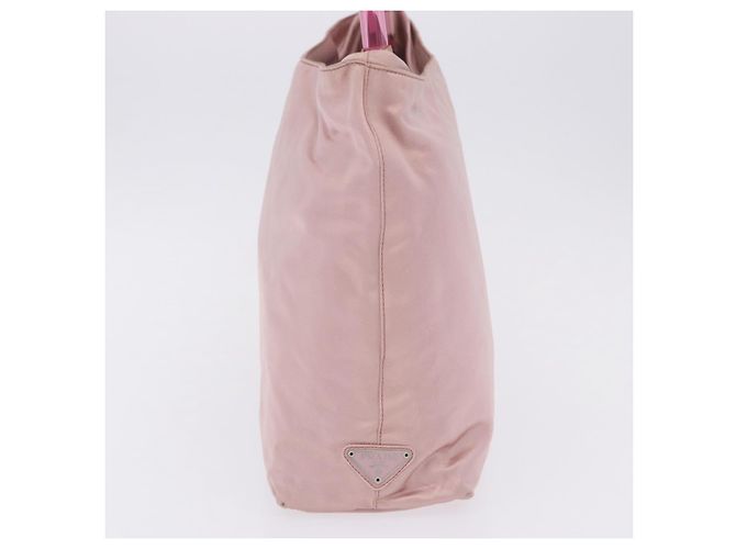 PRADA Schultertasche Satin Pink Auth 201126A - Ansicht 4