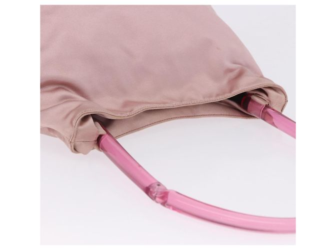 PRADA Schultertasche Satin Pink Auth 201126A - Ansicht 6