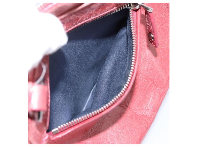 Borsa Miu Miu Vitellolux in pelle 2way Rosa Argento Auth 202584V - vista 27