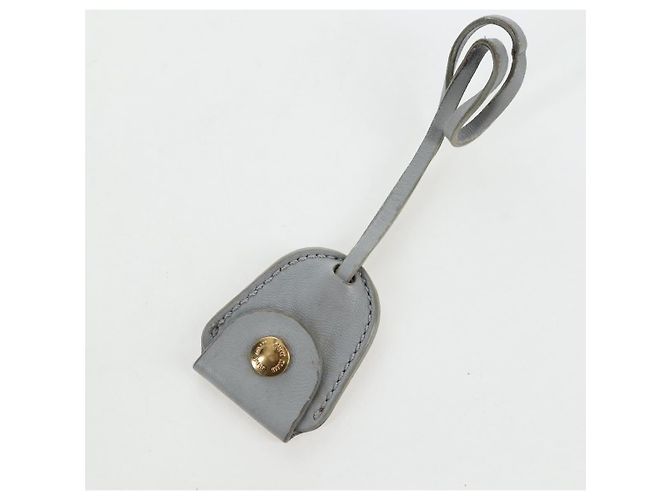 Miu Miu Handtasche Leder 2way Grau Gold Authentisch 196873A Braun Golden - Ansicht 36