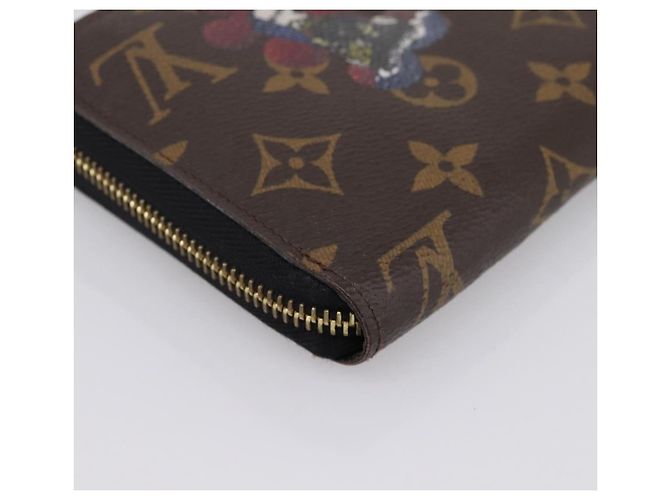 LOUIS VUITTON Monogram Yamamoto Kansai Zippy Wallet M67249 LV Auth 202803 - view 16